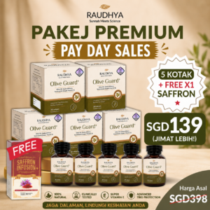 PAYDAY PROMOSI 5 KOTAK + FREE X1 SAFFRON