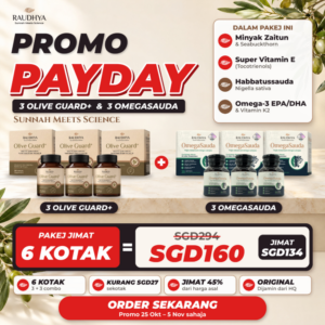 OLIVE BUY 3 + 3 OMEGASAUDA